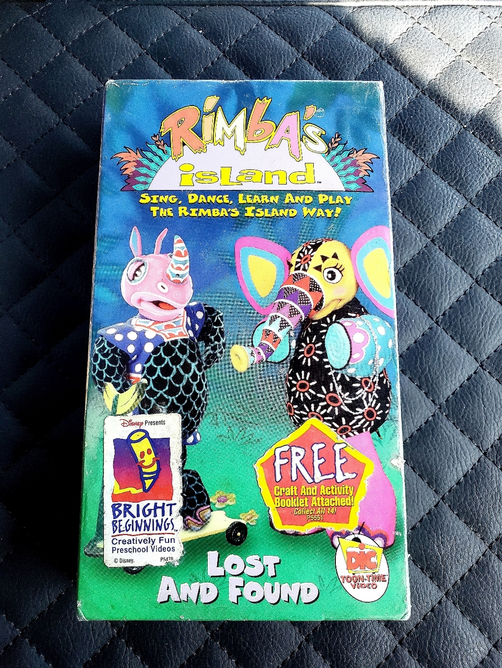 New Educational Rimba’s Island ~ Lost And Found Sealed VHS Tape & workbook 1994